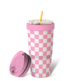 To-Go Buddy in Pink Checkered