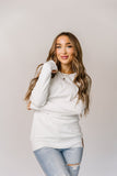 Classic Pullover in Powder Oatmeal