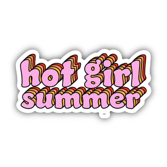 Hot Girl Summer Pink Sticker