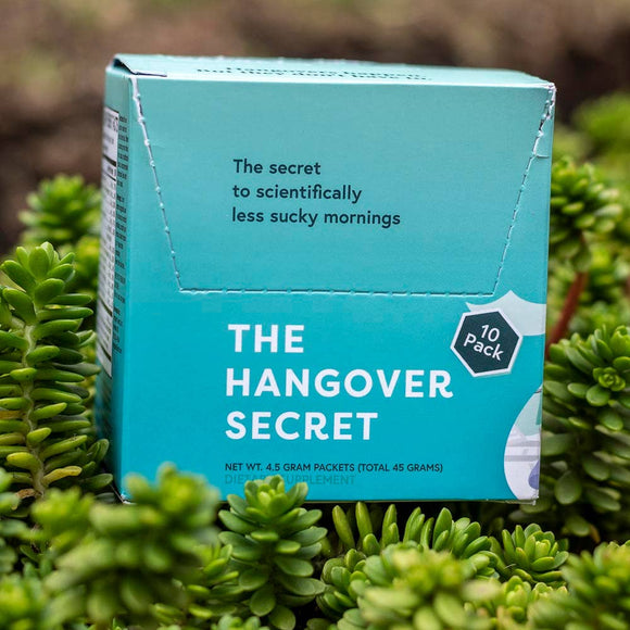 Hangover Secret - SINGLE SERVING Preventative Relief w/ electrolytes