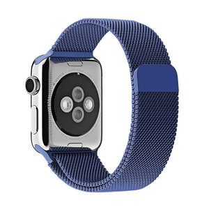 Marine Blue Metal Bands for Apple Watch