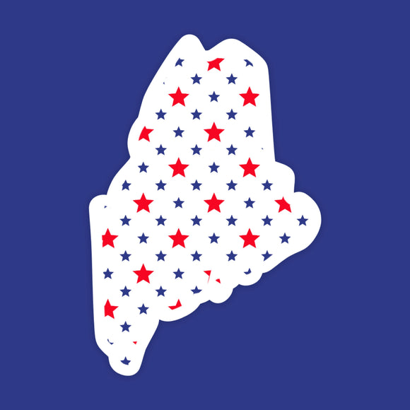 Maine Stars State Sticker