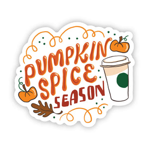 Pumpkin Spice Season Sticker
