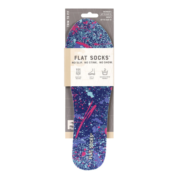 Flat Socks in Neon Explosion