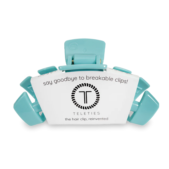 Teleties Large Hair Clip - Baby Blue