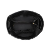 Full Size - Leather Trim Versa Tote Liner in Black
