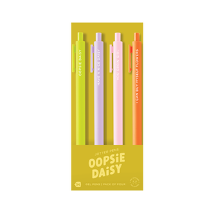 Pen Set 4 Pack: Oopsie Daisy
