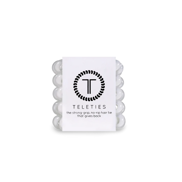 Teleties - Coconut White Tiny Ties