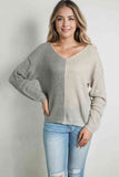 Simple Soul Color Block Pullover Sweater