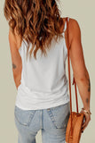 Shipping Only - Kelsey Lace Trim V-Neck Cami Top