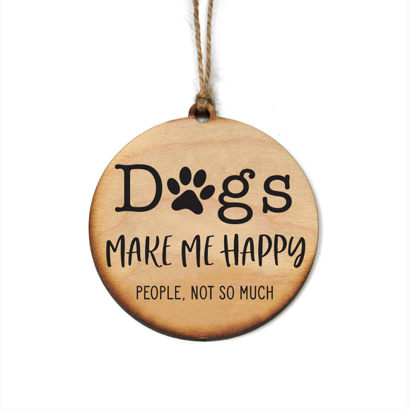 Dog s Make Me Christmas Ornaments - Christmas Décor