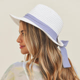 Nautical Stripe Sun hat