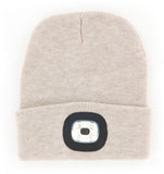 Night Scope Rechargeable Beanie In Oatmeal