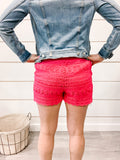 Magenta Pink Crochet Shorts - The Simple Soul Boutique