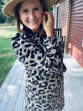 The Perfect Leopard Balloon Sleeve Dress