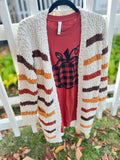 Melodie Striped Cardigan