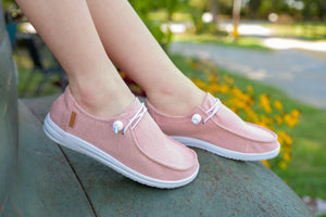 Blush Pink Corkys Kayak Slip On Shoes