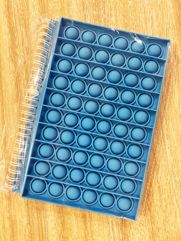 Fidget Notebook Blue