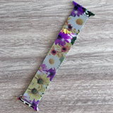 Daisy Floral Metal Bands for Apple Watch