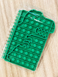 Fidget Notebook Dino