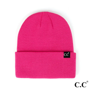 CC Beanie in Spicy Pink