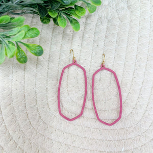 Pink Panther Dangle Earrings