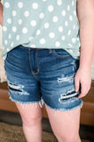 Judy Blue Distressed Shorts - The Simple Soul Boutique