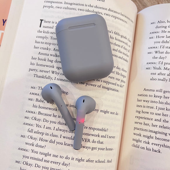 Bluetooth Ear Pods in Grey