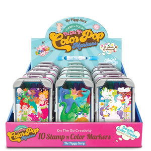 On-the-go color & stamp marker sets