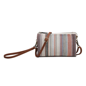 Fall Canvas All the Pockets Crossbody Wristlet - The Simple Soul Boutique